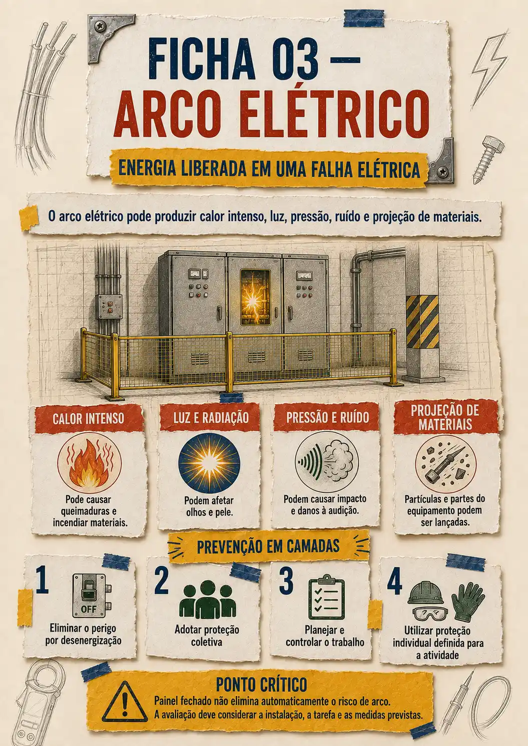 Prévia 2 das 50 Fichas Visuais da NR-10