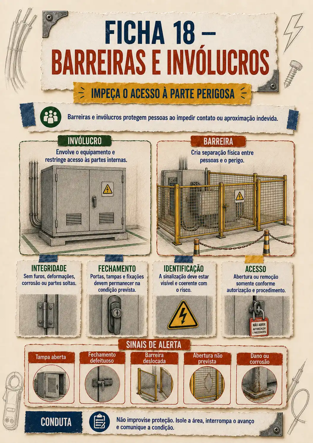 Prévia 7 das 50 Fichas Visuais da NR-10