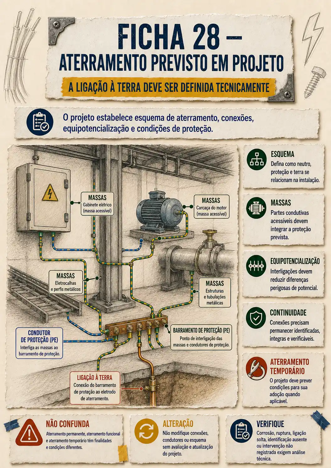 Prévia 1 das 50 Fichas Visuais da NR-10